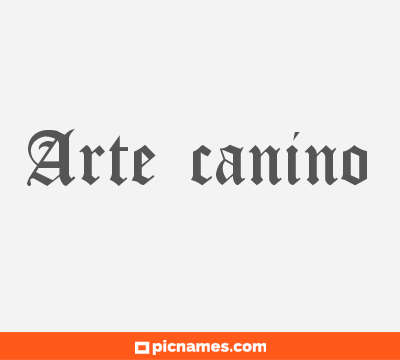 Arte canino